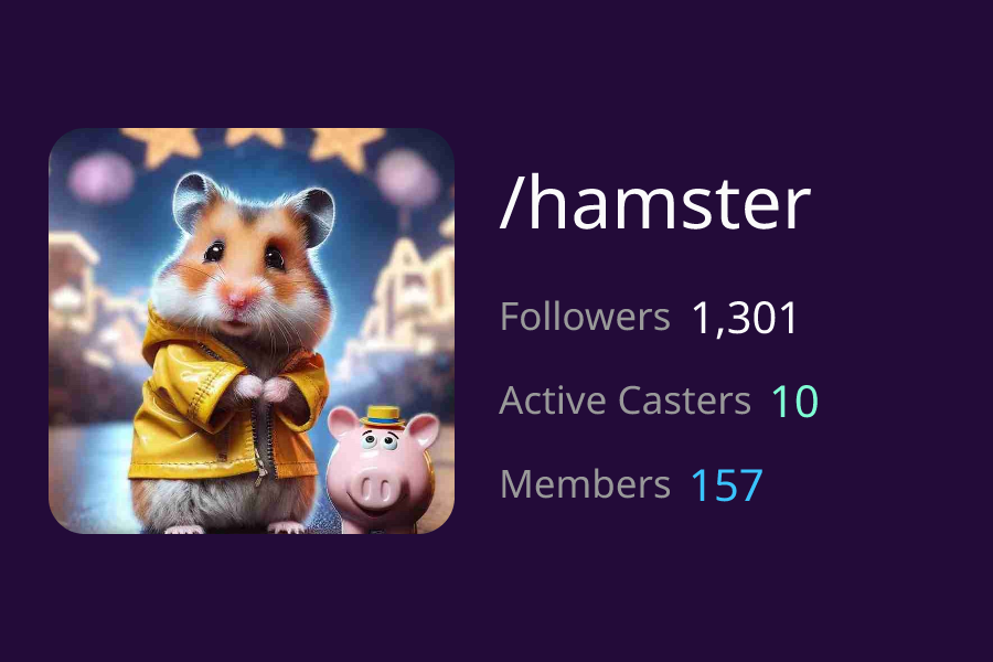 Hamster card